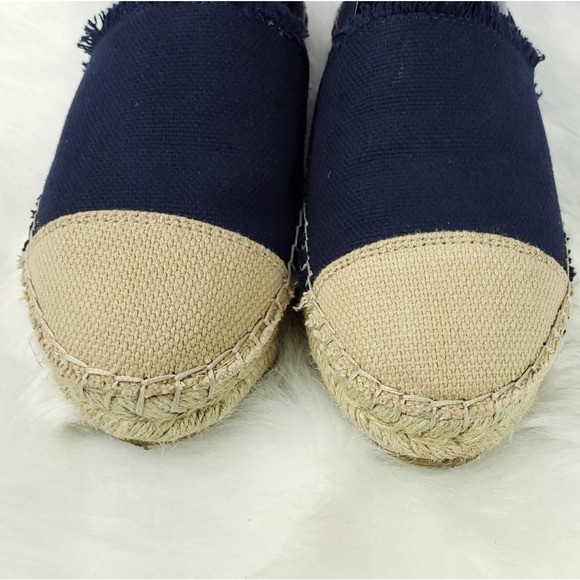 J mclaughlin redding espadrille shoes size 7 blue - Picture 2 of 9